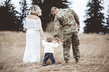 military family portrait 