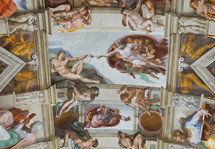 Michelangelo's paintings in the Sistine Chapel