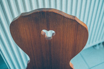 wood chair back 