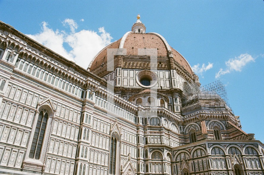 santa maria del fiore cathedral in Florence, Italy 