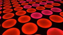 abstract background red circle pattern 