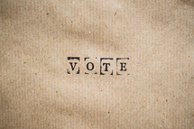 vote 