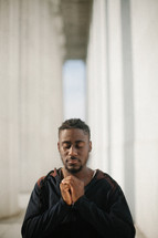 man in prayer 