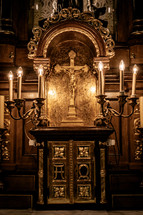 Altar and tabernacle