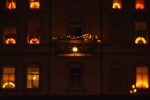 Christmas lights exterior of a home 