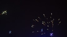 New Year's Eve fireworks display 