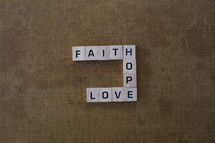 faith, hope and love