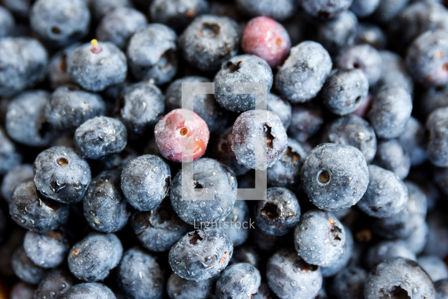 a close up of fresh berries