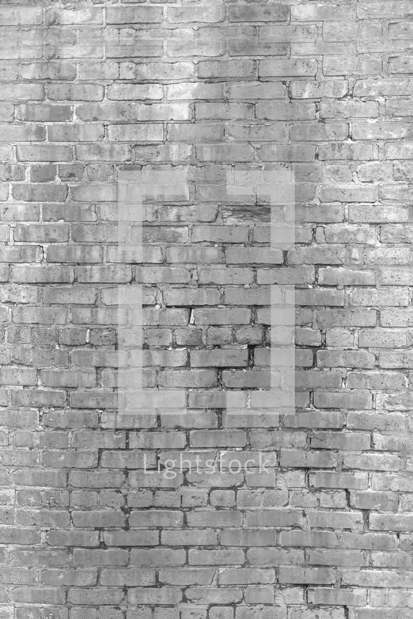 grungy white brick wall 
