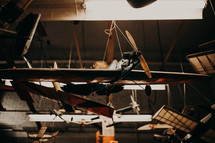 hanging model airplanes 