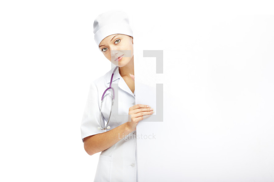 female doctor  