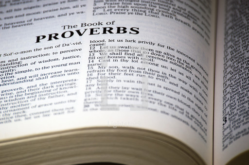 The book of proverbs — Photo — Lightstock