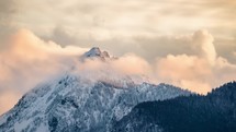 Winter Mountains Time lapse

