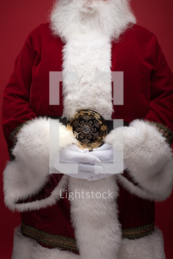 torso of Santa Claus 