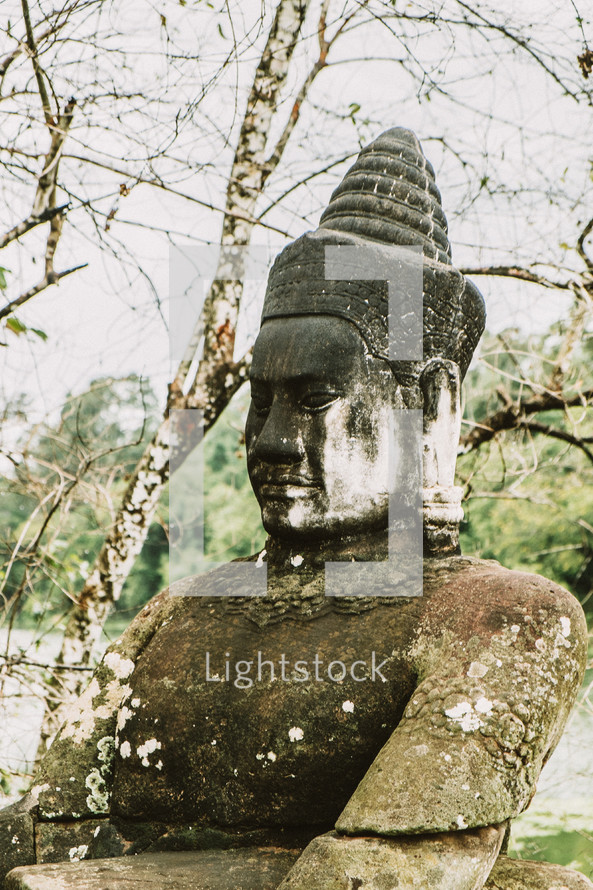 Buddha statue in Cambodia 