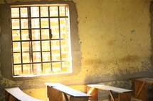 Very old classroom
