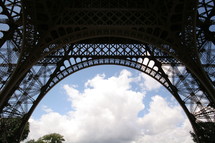 legs of the Eiffel tower