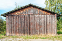 wood barn