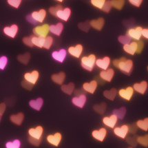 heart shaped lights 