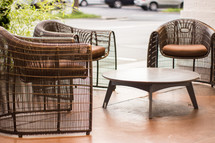outdoor seating 