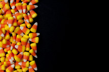 border of candy corn candy 