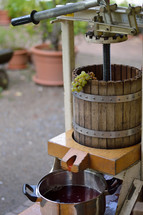 wine press