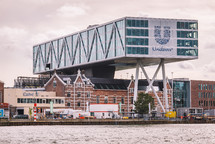 Modern architecture of Rotterdam