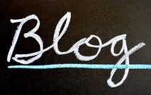 blog in chalk