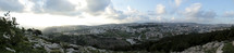 Panoramic lookout in Nazareth Israel