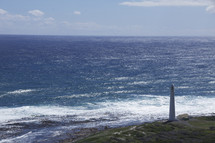 lighthouse and the ocean