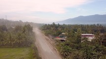 dirt road in Papua New Guinea 