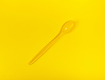plastic spoon 