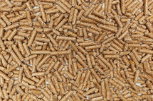 Alternative biofuel from sawdust wood pellets 