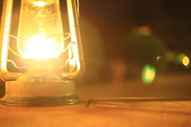 glowing lantern