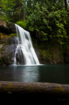 Silver falls waterfall