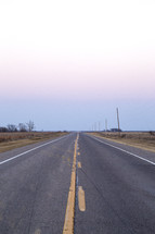 wide open road 