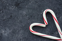 heart shaped candy cane 
