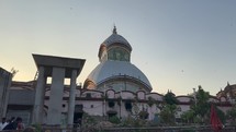 The Taraknath Hindu Temple in Kolkata, India.