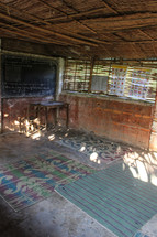 empty school house in Nepal 