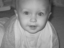 face of an infant boy 