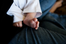 Infants feet