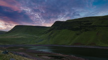 Time Lapse of Brecon Beacons National Park in Wales