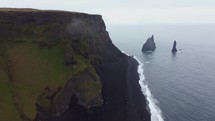 Black Sand Beach In Iceland