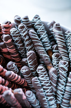 chocolate covered pretzels 