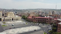 Aerial view of the Yerevan	
