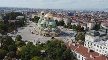 Aerial view of the Sofia	
