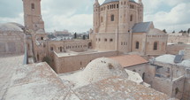 The Dormition Abbey in old city of Jerusalem, Israel