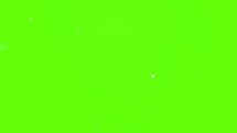 Slow motion of snow snowing in winter season on green screen background
