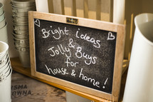 Bright Ideas and Jolly Bugs for house and home 