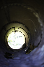 tunnel, light, port hole, tube 